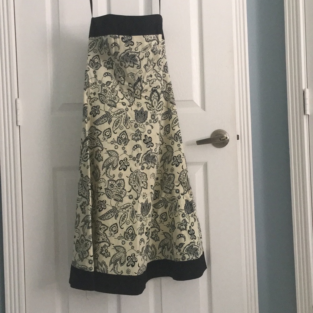 White House Black Market strapless dress